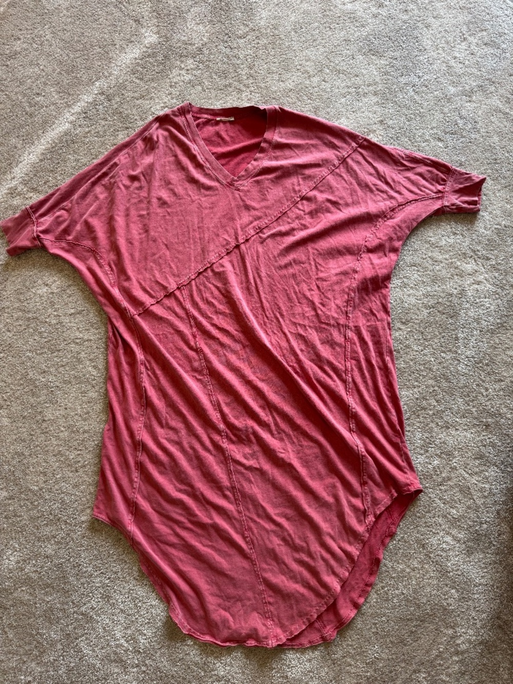 Free People FP Intimately Dusk to Dawn 100% Cotton V-Neck Dress